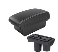 DIQXLGS Para Citroën C2 2003 2004 2005 2006 2007 2008 2009 Caja Descansabrazos Almacenamiento Accesorios Interior Con USB(A3 Black white NO USB)
