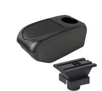 DIQXLGS Para Citroen Para Sega Caja De Brazo De Automóvil Modificación Interior Super Gran Espacio De Almacenamiento Con USB(B1 Black Frame 6USB)