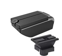 DIQXLGS Para Citroën Para Sega Caja Reposabrazos Auto Modificación Interior Gran Espacio Almacenamiento Con USB(B2 Línea negra 7USB)