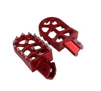 DIQXLGS Para CRF110F CRF110 F 110F CRF 110 F 80 CRF80 Para HAWK 250 Accesorios Reposapiés Pedales(ROJO)