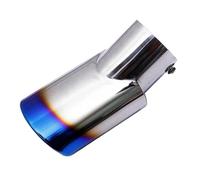 DIQXLGS PARA CRV CR-V 2017 2018 2019 2020 2021 Auto Estilo Acero Inox Trasero Boquilla Tubo Punta Silenciador Accesorios(Azul)