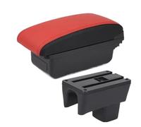 DIQXLGS Para Daihatsu Para Terios Reposabrazos Auto Consola Central Piezas Interior Accesorios Con USB(A5 Rojo Negro Sin USB)