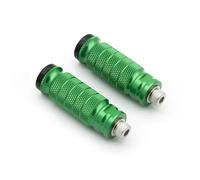 DIQXLGS Para Ducati Para Monster 696 796 1100 S2R S4R S4RS Motocicleta Estribo Universal 8mm Trasero(Verde)