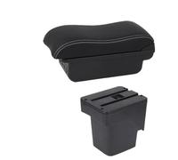 DIQXLGS Para F&ord Para Focus 2 Para Focus 2 Mk2 2005 2006 2007 2008 2009 2010 2011 Auto Caja Reposabrazos Caja De Almacenamiento(B2 Black white 3 USB)