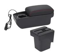 DIQXLGS Para F&ord Para Focus 2 Para Focus Mk2 Auto Reposabrazos Accesorios Detalles Interiores Piezas De Retroadaptación Caja De Almacenamiento(A1 Carga rápida)