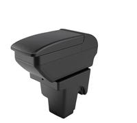 DIQXLGS Para F&ord Para Focus 3 Caja Reposabrazos Para F&ord Para Focus Mk3 III Caja Reposabrazos Auto Caja Almacenamiento Consola Central(A2 línea negra Sin USB)