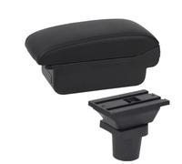 DIQXLGS Para F&ord Para Focus Mk1 Caja De Reposabrazos Para F&ord Para Focus Caja De Reposabrazos Almacenamiento Central Retrofit Interior(Una línea negra Sin USB)