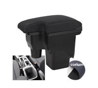 DIQXLGS Para F&ord Para Focus Mk2 Auto Reposabrazos Consola Central Caja De Almacenamiento Piel Soporte Detalles Interiores(B2 genuine cowhide 3USB)