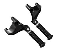 DIQXLGS Para Harley Para Sportster XL1200 883 2004-2013 Reposapiés Traseros Pasajero Moto Reposapiés Estribos Apoyapiés Pedal Soporte Montaje(Footpegs and Bracket)