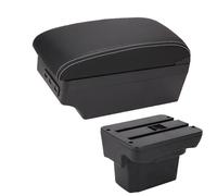 DIQXLGS Para Holden Para Cruze Caja Reposabrazos 2009 2010 2011 2012 2013 2014 2015 Caja Reposabrazos Brazo Caja Almacenamiento Consola Central(A3 Negro blanco 7USB)