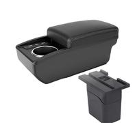 DIQXLGS Para Holden Para Cruze Caja Reposabrazos Brazo 2009 2010 2011 2013 2014 2015 Caja Almacenamiento Consola Central Interior(B3 Negro blanco 3USB)