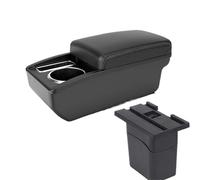 DIQXLGS Para Holden Para Cruze Caja Reposabrazos Brazo 2009 2010 2011 2013 2014 2015 Caja Almacenamiento Consola Central Interior(A3 Black white NO USB)
