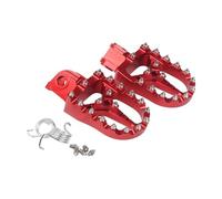 DIQXLGS Para Husqvarna 701 Para Enduro 701 Para Supermoto Accesorios De Moto Reposapiés Estribos Apoyapies Soportes Pedales Piezas(ROJO)