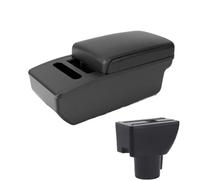 DIQXLGS Para HYUNDAI Para Getz Caja De Reposabrazos Coche Piezas Retrofit Caja Almacenamiento Central Accesorios Auto(A2 Black Tissue Box)