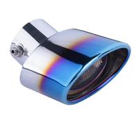 DIQXLGS Para Kia Para Seltos KX3 2015-2022 1Pza Tubo Escape Acero Inoxidable Silenciador Cola Punta Silenciador Accesorios Garganta(Azul,Tubo único)