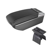 DIQXLGS Para Lada Para Vesta Caja De Descansabrazos Para Vesta SW SW Para CROSS SPORT Auto Descansabrazos Caja De Descansabrazos Central(B3 Black white NO USB)
