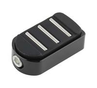 DIQXLGS Para Moto Pedal Cambio Talón Punta Para Touring Para Road Para King Para Electra Para Street Para Glide Para Dyna Para Sportster(NEGRO)