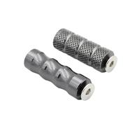 DIQXLGS Para MSX125 CBR600 F4I F2 F3 F4 CBR300RR CBR250R CBR954RR 6mm Motocicleta Reposapiés Pedalero Trasero Pedal Cambio Puntas(GRIS)