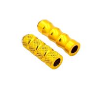 DIQXLGS Para MSX125 CBR600 F4I F2 F3 F4 CBR300RR CBR250R CBR954RR 6mm Motocicleta Reposapiés Pedalero Trasero Pedal Cambio Puntas(Oro)