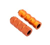 DIQXLGS Para MSX125 CBR600 F4I F2 F3 F4 CBR300RR CBR250R CBR954RR 6mm Motocicleta Reposapiés Pedalero Trasero Pedal Cambio Puntas(Naranja)