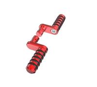 DIQXLGS Para MV Para Agusta Para Brutale 750 989 910 920 990 1078 1090 Para Agusta F4 Pedal Freno Moto Aluminio Palanca Cambio Estribera(ROJO)