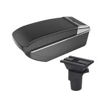DIQXLGS Para N&issan Para March Para Micra K13 MK4 IV Para Sunny Caja Reposabrazos Caja Reposabrazos Central(B3 Black white NO USB)