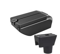 DIQXLGS Para N&issan Para Terrano 3 2012 2013 2014 2015 2016 2017 2018 Caja De Reposabrazos Central Caja De Almacenamiento Para Coche(B3 white line 7 usb)