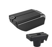 DIQXLGS Para Opel Para Astra Caja De Reposabrazos Para Astra H Caja De Reposabrazos Coche 2004-2014 Caja De Almacenamiento Portavasos(B2 Línea negra 7USB)