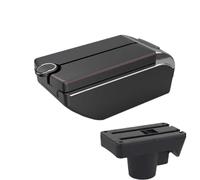 DIQXLGS Para Opel Para Astra Caja De Reposabrazos Para Astra H Caja De Reposabrazos Coche 2004-2014 Caja De Almacenamiento Portavasos(B1 Red line 7 usb)