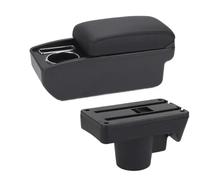 DIQXLGS Para Opel Para Astra Caja Reposabrazos Para Astra H Reposabrazos Auto 2006-2011 Caja Almacenamiento Piezas Retrofit Interior Accesorios Auto(C2 Línea negra SIN USB)