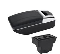 DIQXLGS Para Opel Para Astra Para Astra J 2012 2013 2014-2020 Caja De Almacenamiento De Brazo De Auto Pieza De Retrofit Accesorio De Auto(A2 línea negra Sin USB)