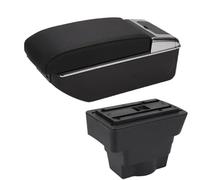 DIQXLGS Para Opel Para Astra Para Astra J 2012-2020 Reposabrazos Auto Caja De Almacenamiento Central Detalles De Interior Accesorios Auto USB(B2 Línea negra 7USB)