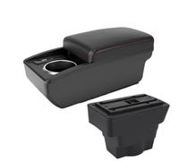 DIQXLGS Para Opel Para Astra Para Astra J Reposabrazos Coche 2012-2020 Caja Almacenamiento Pieza Retrofit Accesorio Auto(B1 Red line 6 usb)