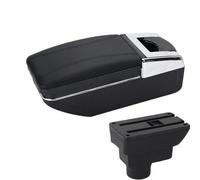 DIQXLGS Para Opel Para Corsa D Reposabrazos Para Opel Para Corsa Reposabrazos Central Almacén Piezas Interior(A2 línea negra Sin USB)