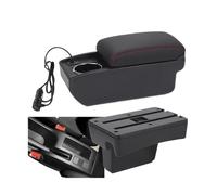 DIQXLGS Para Peugeot 307 2001 2002 2003 2004-2008 Caja Reposabrazos Accesorios Auto Caja Almacenamiento Auto Elevación Detalles Interiores(A1 Carga rápida)