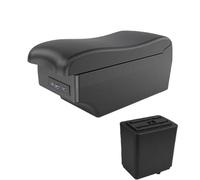 DIQXLGS Para Peugeot Para Partner Tepee Brazo De Coche Caja De Almacenamiento Accesorios Coche Interfaz USB De Carga(A2 Black line7 USB)