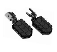 DIQXLGS Para R1200GS 2004-2012 Para R1100GS Para R1150GS Para F800GS Para F700GS Para F650GS Reposapiés Motocicleta Estribos Ajustables(Negro con funda)
