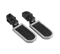 DIQXLGS Para R1300GS R 1300 GS R1300gs R1300 GS 2023- Estriberas Traseras Ajustables Reposapiés Pedales De Motocicleta(Plata)