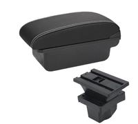 DIQXLGS Para S&koda Para Octavia Para Yeti Mk2 2005-2012 Reposabrazos Auto Caja Almacenamiento Accesorios Auto Piezas Retrofit Interior USB(C3 Negro blanco SIN USB)