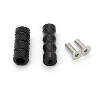 DIQXLGS Para S1000R S1000RR HP4 Aluminio CNC Motocicleta Pequeños Reposapiés Estriberas Estribera Pedales Accesorios Set(NEGRO)