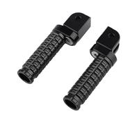 DIQXLGS Para Shotgun 650 Para Hunter 350 Para INTERCEPTOR 650 Para CONTINENTAL 650 GT650 Estriberas Delanteras Conductor Reposapiés Pedales(NEGRO,B)