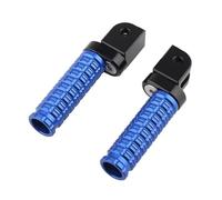 DIQXLGS Para Shotgun 650 Para Hunter 350 Para INTERCEPTOR 650 Para CONTINENTAL 650 GT650 Estriberas Delanteras Conductor Reposapiés Pedales(Azul,B)
