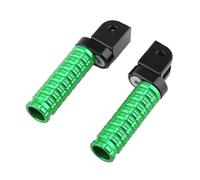 DIQXLGS Para Shotgun 650 Para Hunter 350 Para INTERCEPTOR 650 Para CONTINENTAL 650 GT650 Estriberas Delanteras Conductor Reposapiés Pedales(Verde,B)