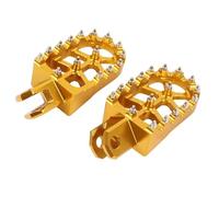 DIQXLGS Para Suzuki DRZ400 DRZ400S DRZ400SM DRZ400E Reposapiés De Moto Reforzados Aluminio Para Off-road Accesorios De Aventura(Oro)