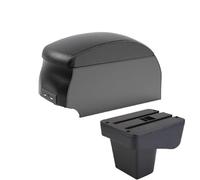 DIQXLGS Para Suzuki Para Vitara Reposabrazos Piezas Retrofit Almacenamiento Central Para Auto(B2 Black double)