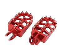 DIQXLGS Para SUZUKI RM125 RM250 RM250Z DR-Z 400 400E 400S 400SM Reposapiés Motocicleta Accesorios(ROJO)