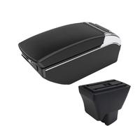 DIQXLGS Para Tata Para Tiago Reposabrazos Coche Con USB Almacenamiento Consola Central Accesorios Decoración Coche(Línea negra 7USB)