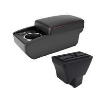 DIQXLGS Para Tata Para Tiago Reposabrazos Coche Con USB Caja Almacenamiento Consola Central Accesorios Decoración Auto(B1 Red line 6 usb)