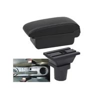 DIQXLGS Para Toyota Para Urban Cruiser Caja Descansabrazos Para Ist Caja Descansabrazos Almacenamiento Central(A1 Negro blanco NOUSB)