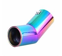 DIQXLGS Para VW Para Golf 4 Para Bora Para Jetta Tubo De Escape De Coche Tubos Tubos De Escape De Acero Inoxidable Punta Del Silenciador(Multicolor)
